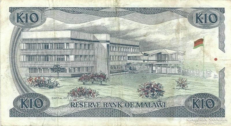 10 kwacha 1986 Malawi