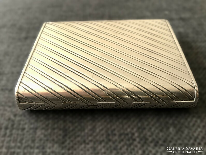 Silver cigarette case - 154gr.