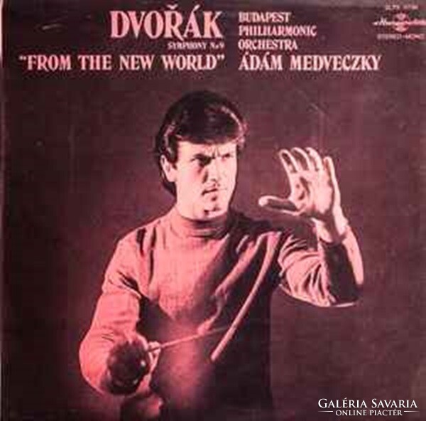 Dvořák, Budapest Philharmonic Orchestra, Ádám Medveczky - Symphony No. 9 "From The New World" (LP)