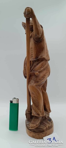 Wood statue