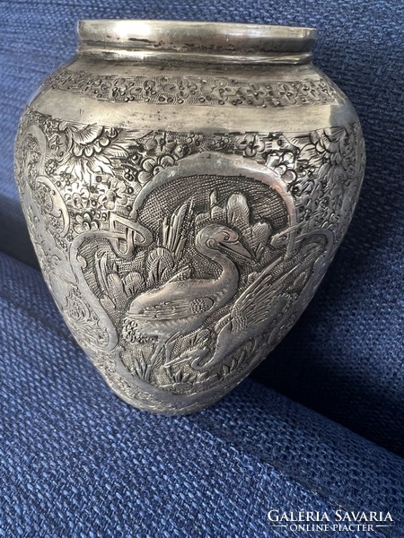 Antik iráni ezüst váza