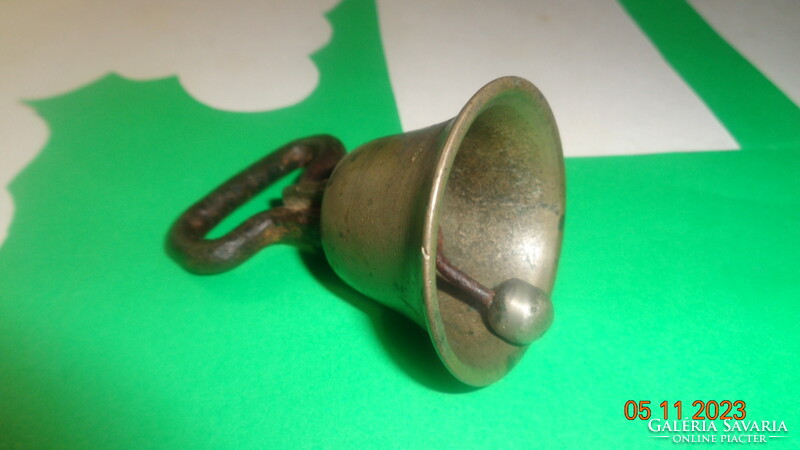 Bell bell, brodz forged iron with support part 5 x 5 cm + pliers