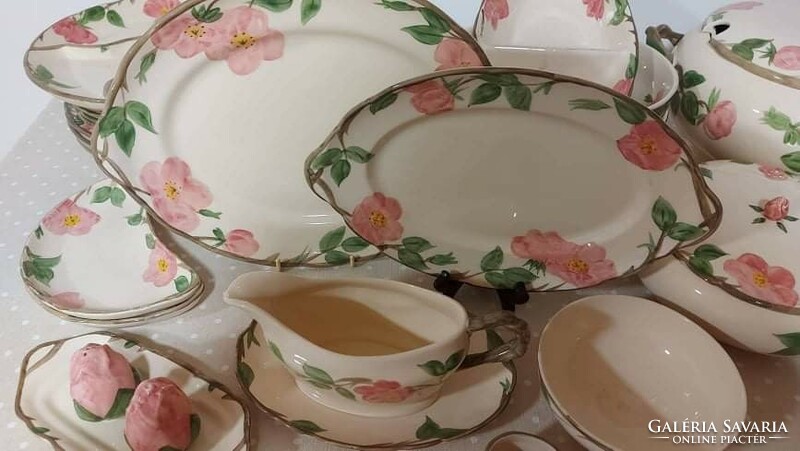 Beautiful English faience marked tableware