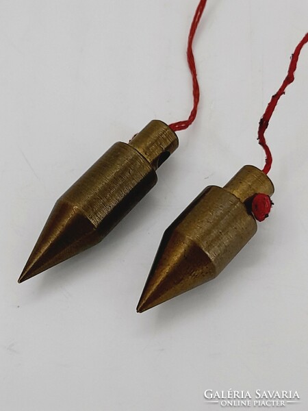 Old copper pendulums, 2 in one