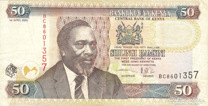 50 shilingi 2003 Kenya