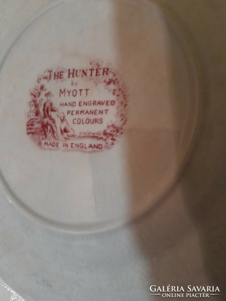 Vadász jelenetes 20 cm The Hunterpink tányér