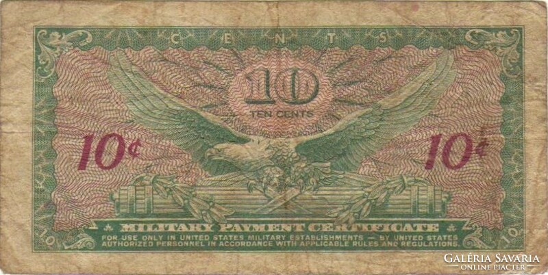 10 cent 1965 USA Military katonai