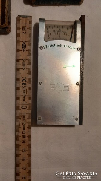 Some old German measuring instrument (dgm) in its original box