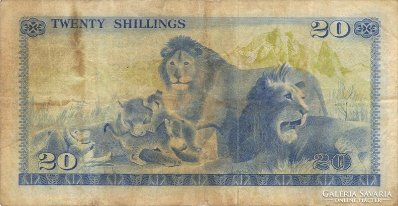 20 Shilingi 1978 Kenya