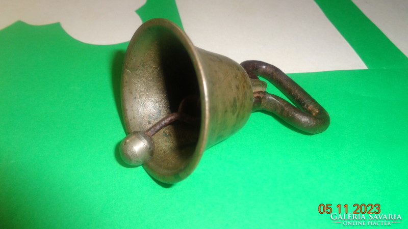 Bell bell, brodz forged iron with support part 5 x 5 cm + pliers