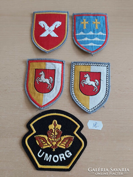 German Ukrainian mixed 5 arm badges 18. #