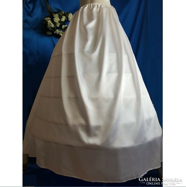Új, Egyedi készítésű Menyasszonyi alsószoknya, fedőréteg / abroncsfedő szoknya