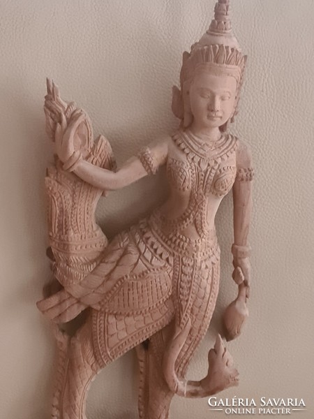 Detailed, beautiful wood carving from Thailand