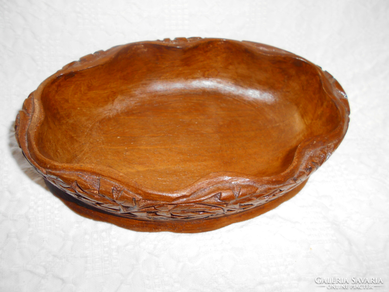 Nice carved serving bowl