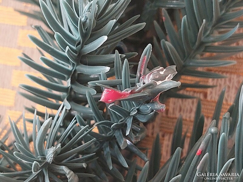 Christmas green artificial pine wreath