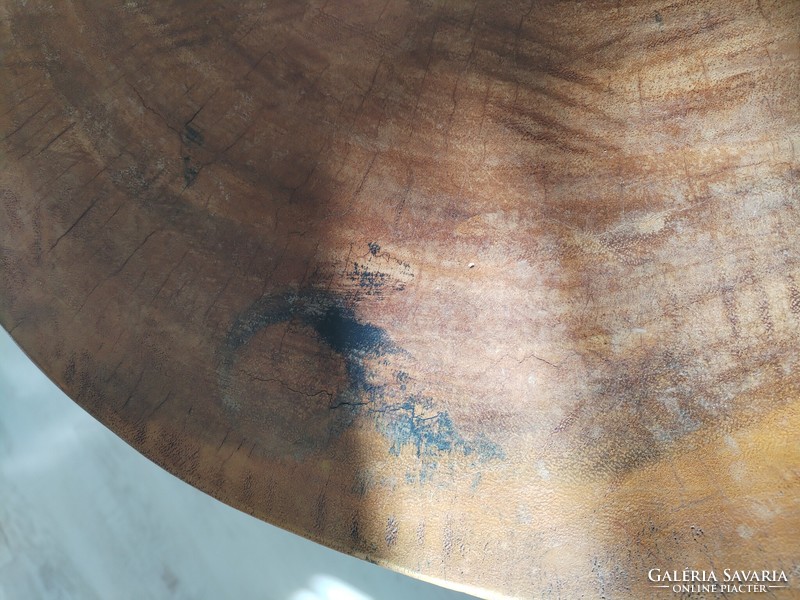 Kávéházi,sarok bútor - indiai jelleggel / elefánt asztal + 2 db .szék