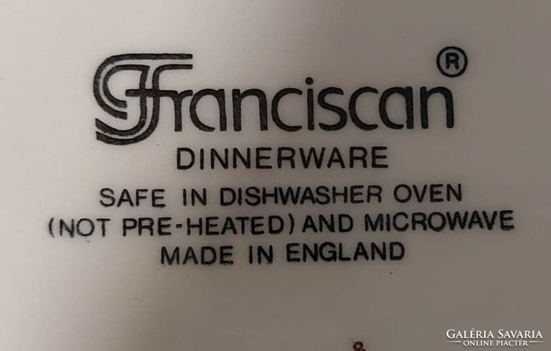 Beautiful English faience marked tableware