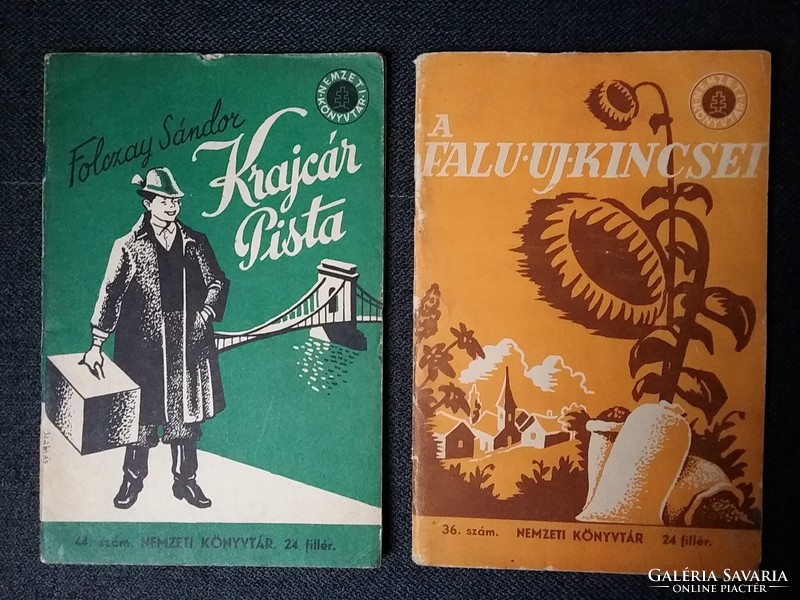 Nemzeti Könyvtár, három füzet (1941)