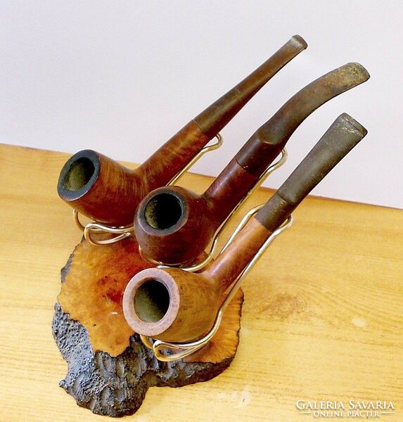 Pipe collection, different styles, high quality antique pieces, collection
