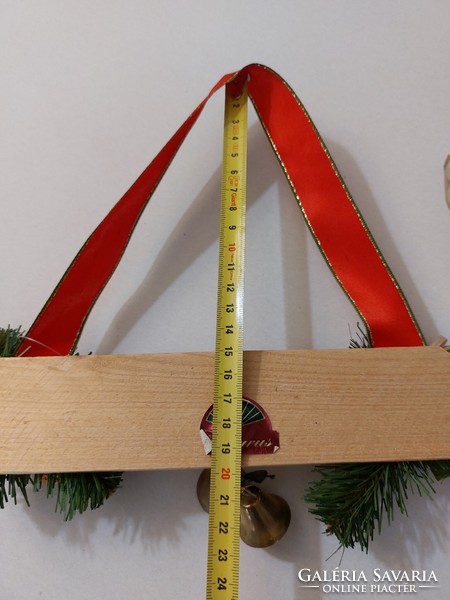 Karácsonyi akasztható csengős dísz 25 cm