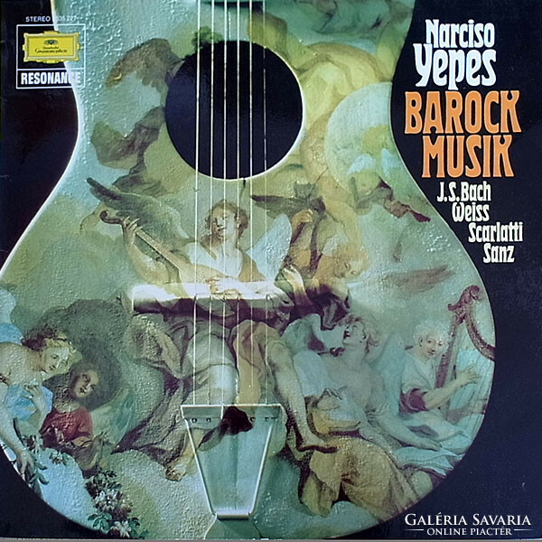 Narciso Yepes - J.S.Bach, Weiss, Scarlatti, Sanz - Barock Musik (LP, Comp, RE)