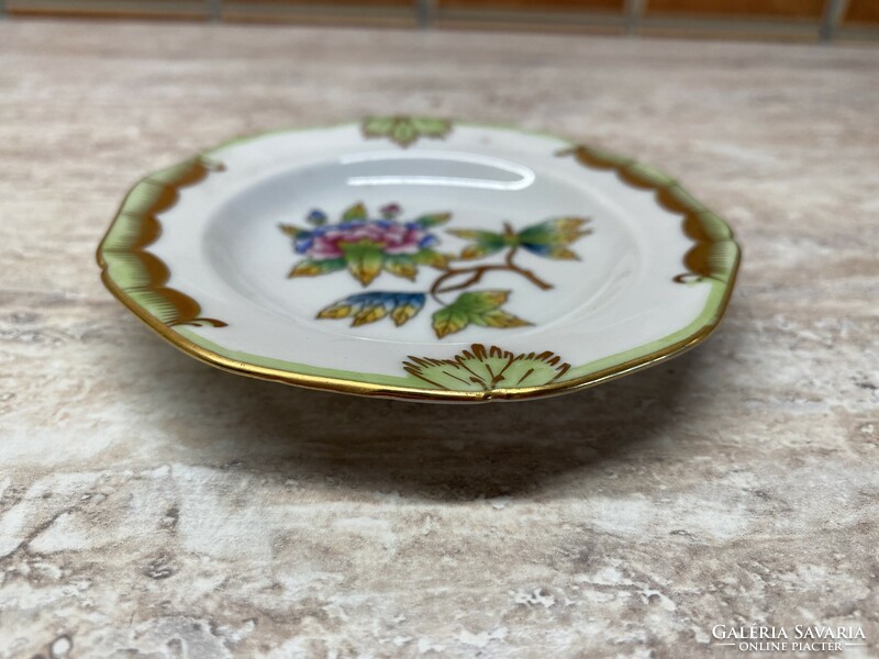 Herend Victoria pattern mini plate 10 cm