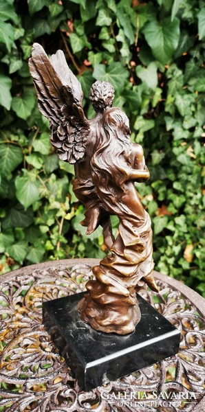Cupid and psychic - a work of art with a mythological scene