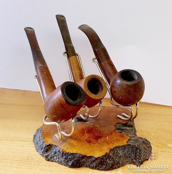 Pipe collection, different styles, high quality antique pieces, collection