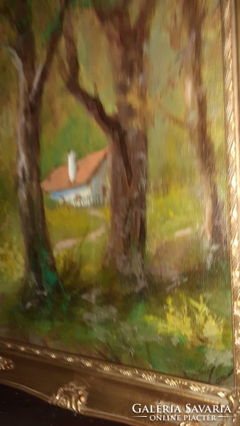 Forest cottage with beautiful blonde 39x49