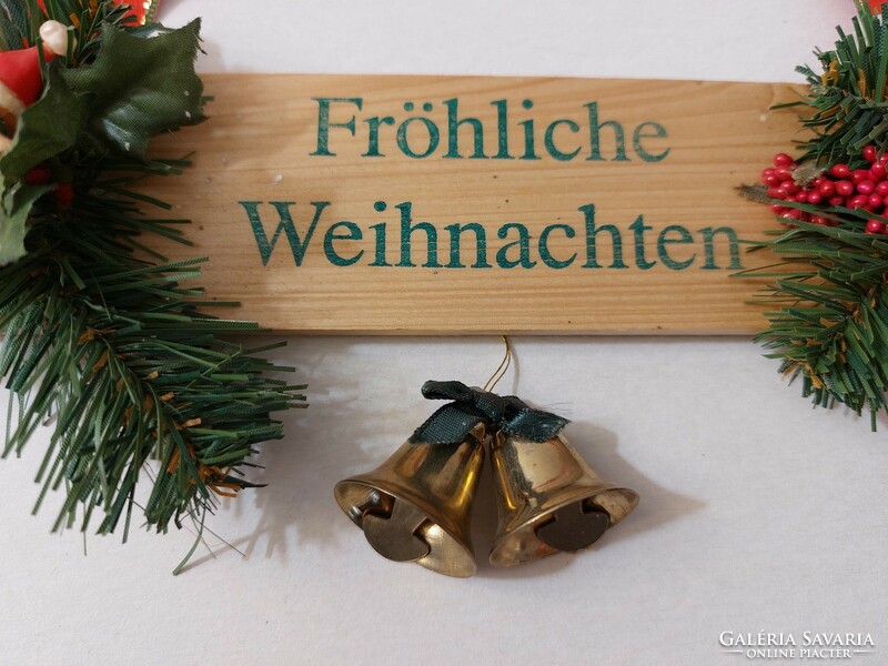 Christmas hanging bell ornament 25 cm