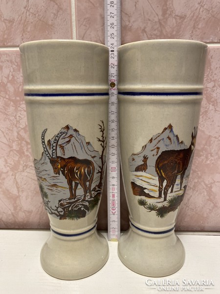 Pair of porcelain vases