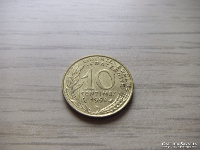10 Centimes 1998 France