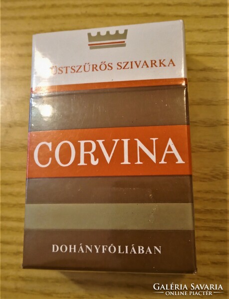 Retro  Corvina magyar szivarka bontatlan dobozban