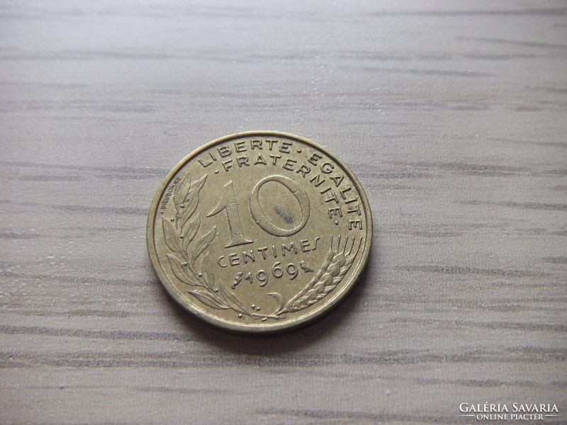 10 Centimes 1969 France