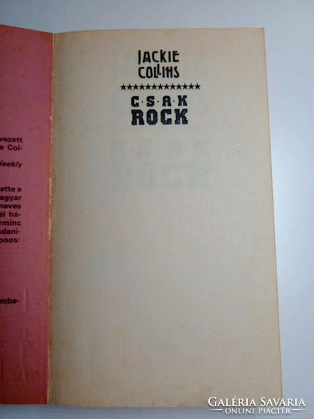 Jackie Collins - Just Rock