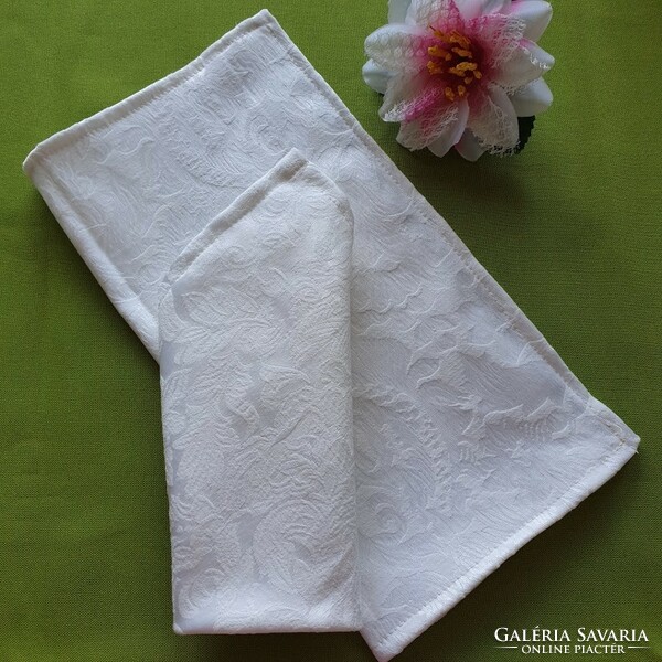 Wedding dz01 - decorative handkerchief with damask pattern