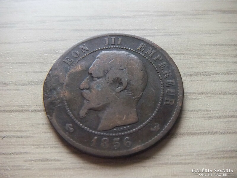 10 Centimes 1856   ( W )   Franciaország