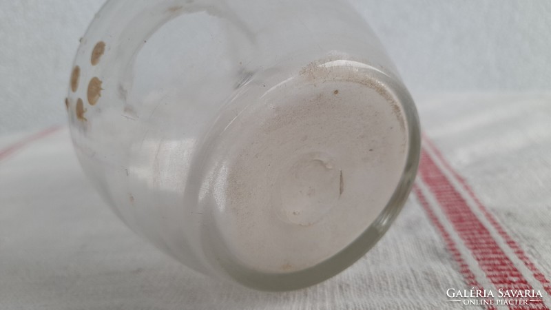 Blown glass antique baptismal jug
