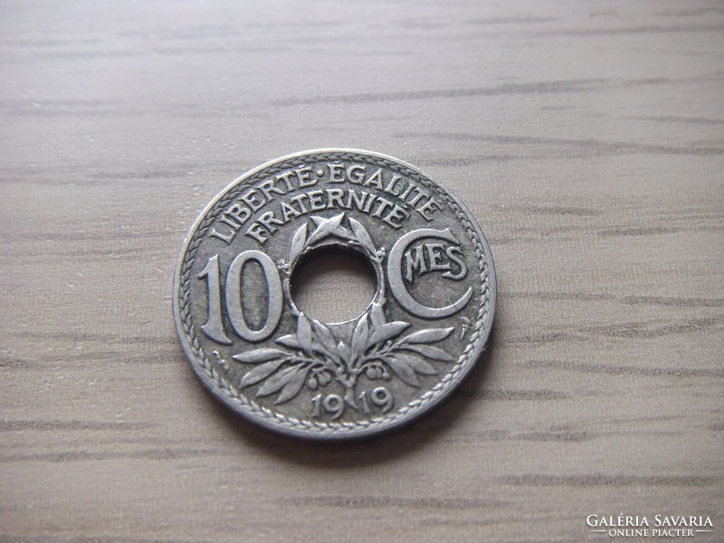 10 Centimes 1919   Franciaország