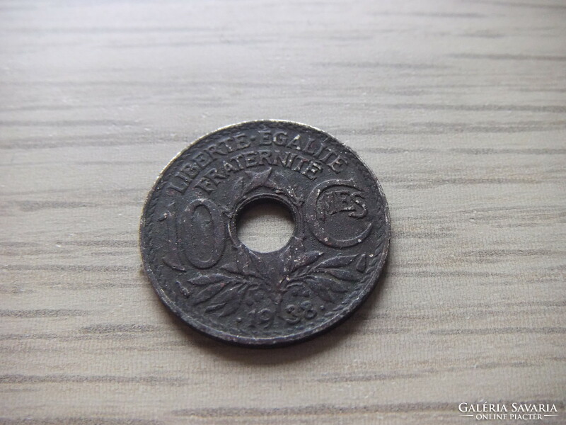 10 Centimes 1938 France