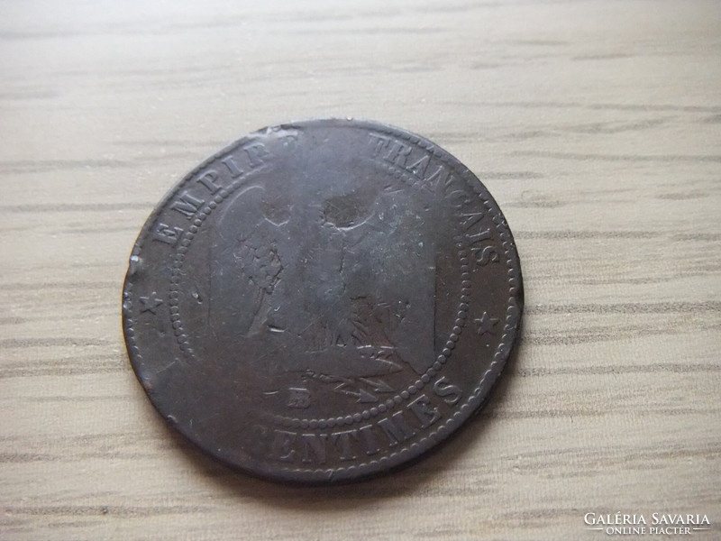 10 Centimes 1854   ( BB )   Franciaország