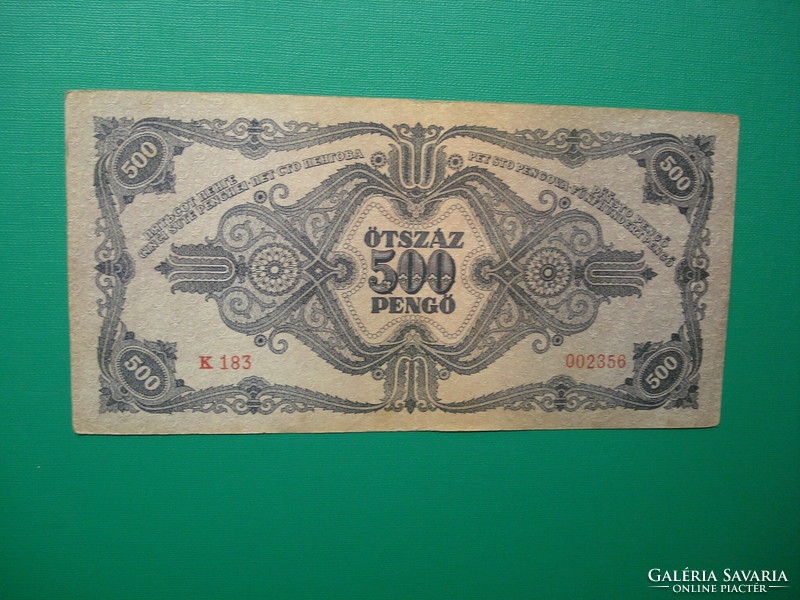 500 pengő 1945  AP