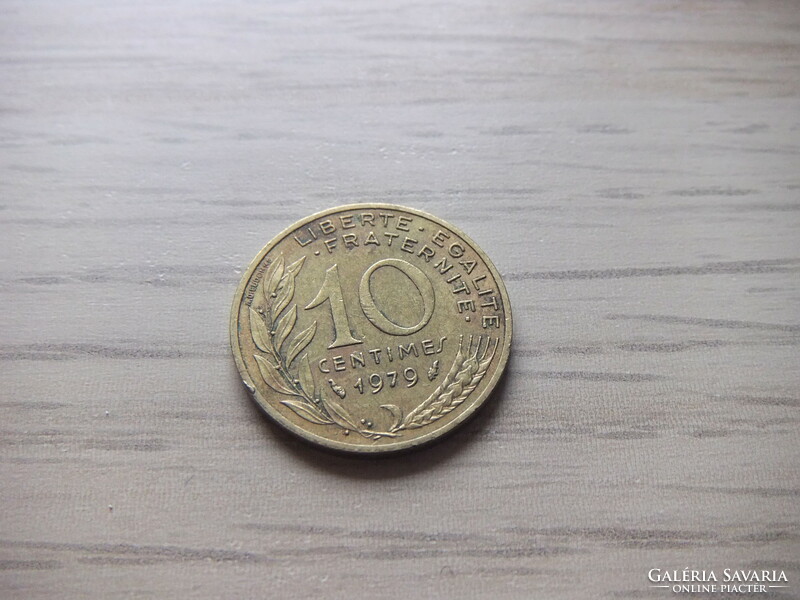 10 Centimes 1979   Franciaország