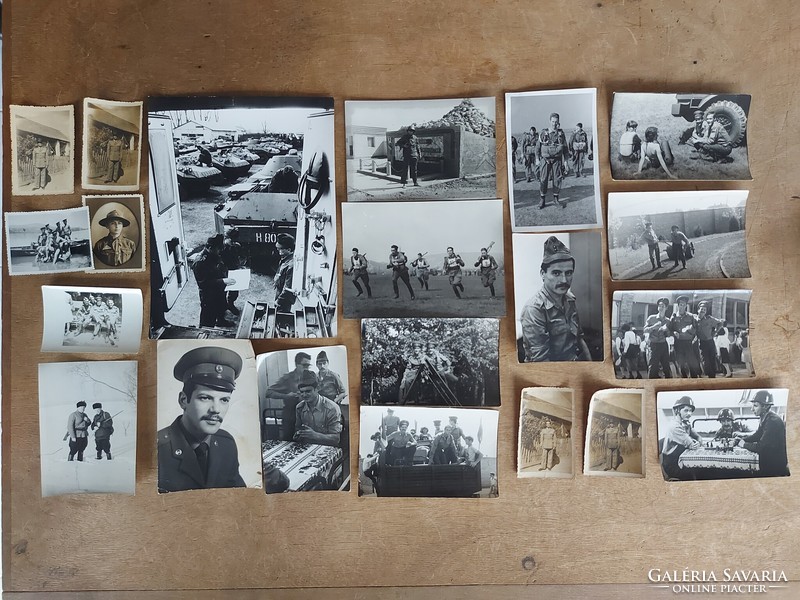 Contemporary military photographs. 21 pieces in one! - 574
