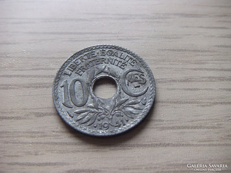 10 Centimes 1941   Franciaország