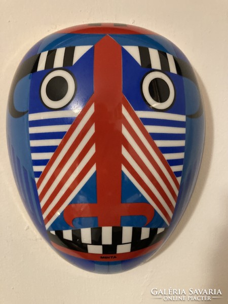 Saxon Endre Hólloháza porcelain mask