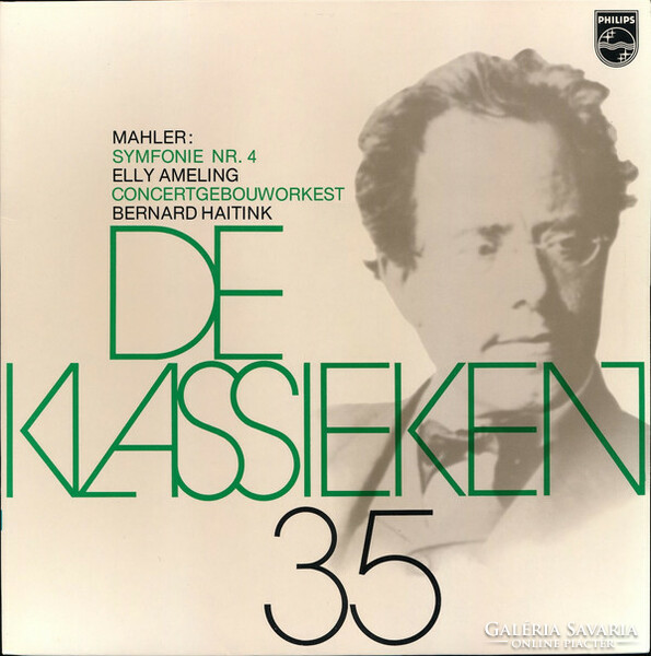 Mahler - Elly Ameling, Concertgebouworkest, Bernard Haitink - Symfonie Nr. 4 (LP, RE)
