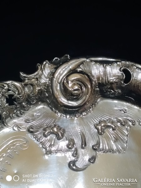 Silver (800 diana) art nouveau serving tray (Vienna) /551.3gr./