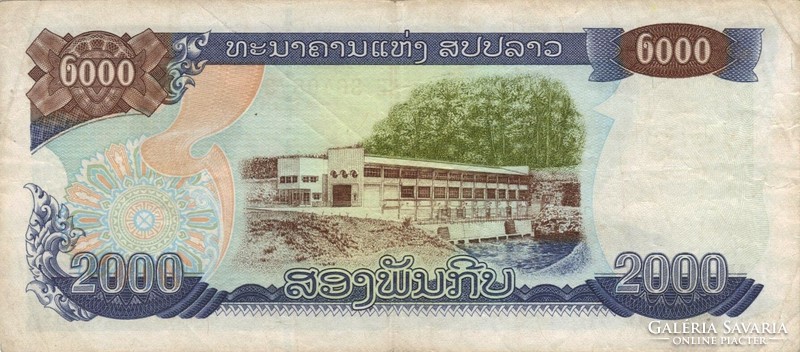 2000 kip 1997 Laosz 1.