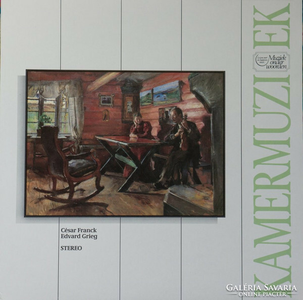 César Franck / Edvard Grieg - Kamermuziek (LP, Album, RE)